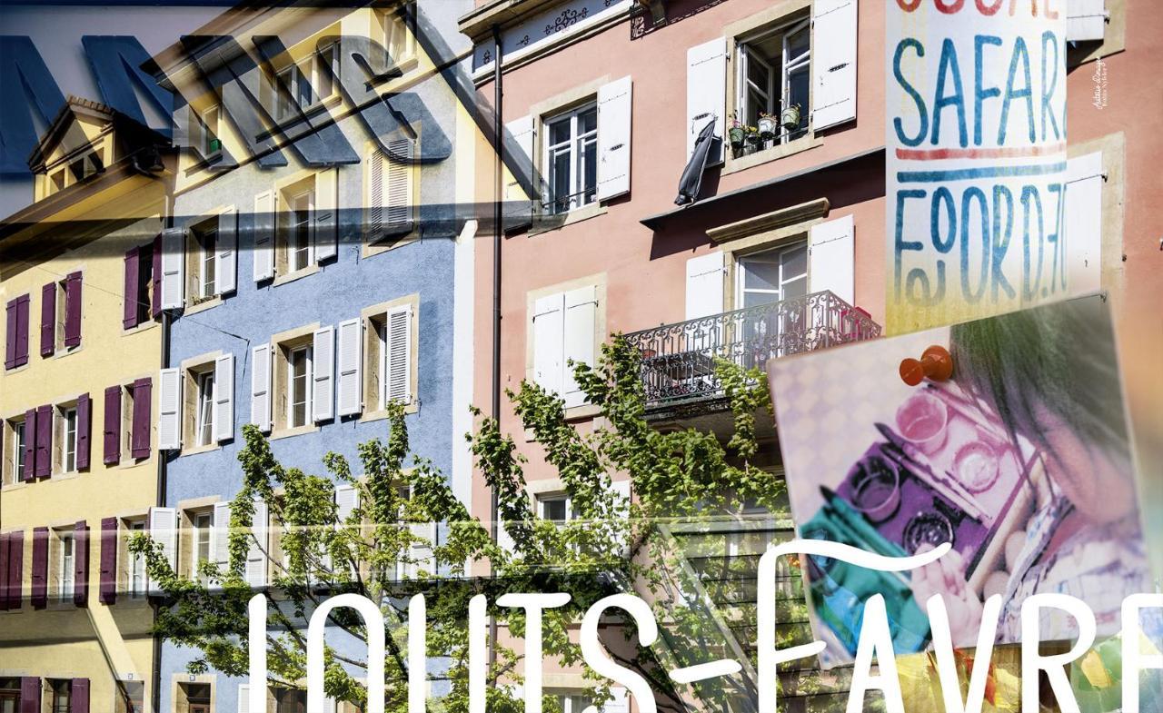 B&B Louis-Favre 21 Neuchâtel Exteriér fotografie