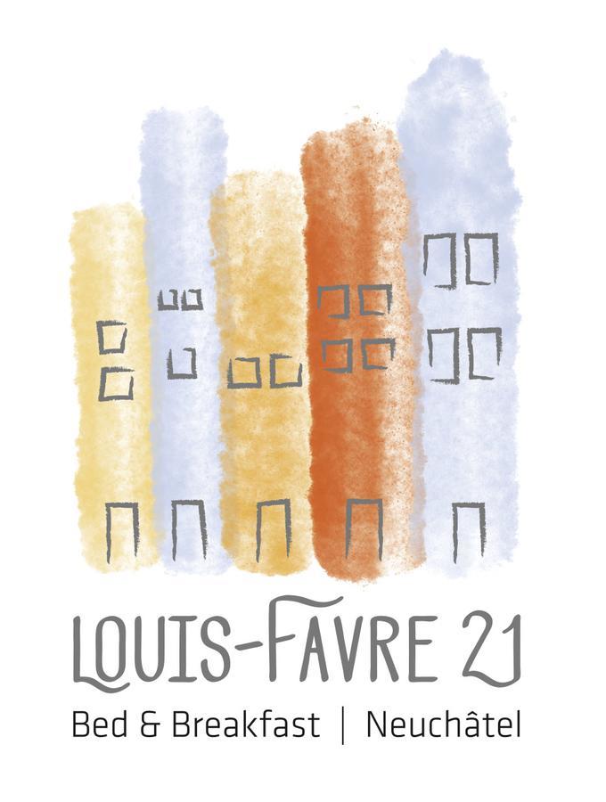 B&B Louis-Favre 21 Neuchâtel Exteriér fotografie
